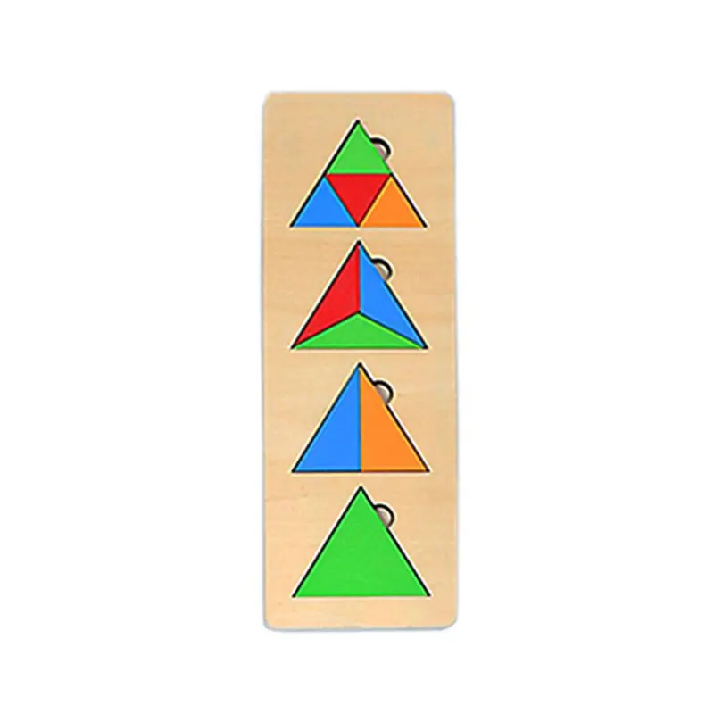 BK BK-00081567 | Çagalar üçin agaç pazly Üçburçluk-1 29,5x10 sm