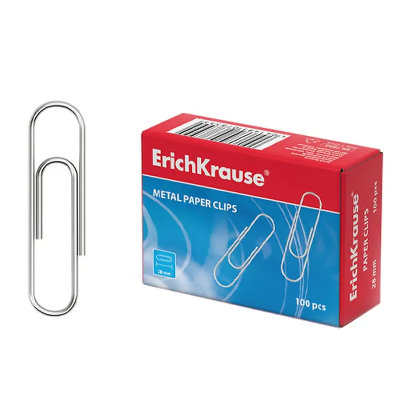 ErichKrause BK-00047341 | Kagyz Gysgyç 28 mm Galvanizlenen 100 sany