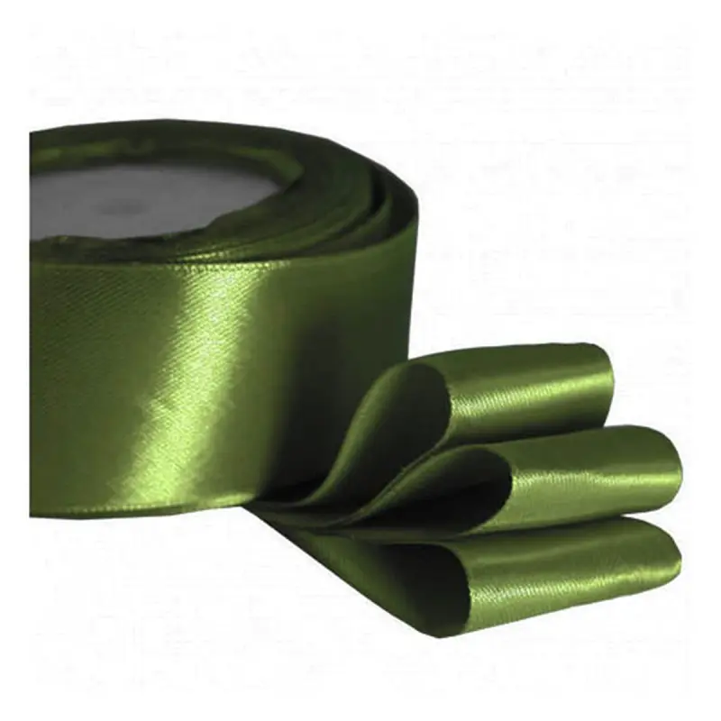 BK-00050386 | Haýky reňkli atlas lenta 4 sm x 1 m