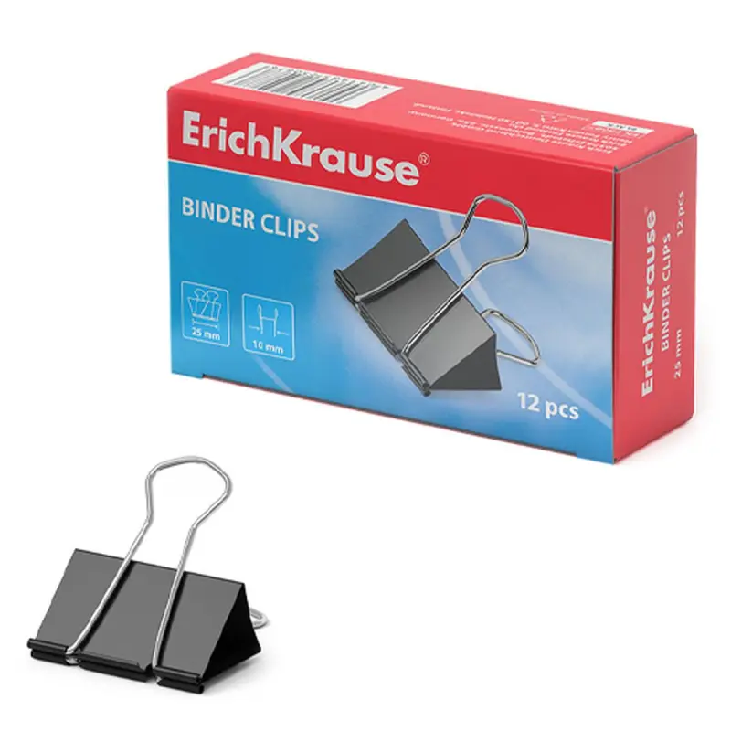 ErichKrause BK-00047399 | Kagyz Gysgyçlary 25 mm 12 sany
