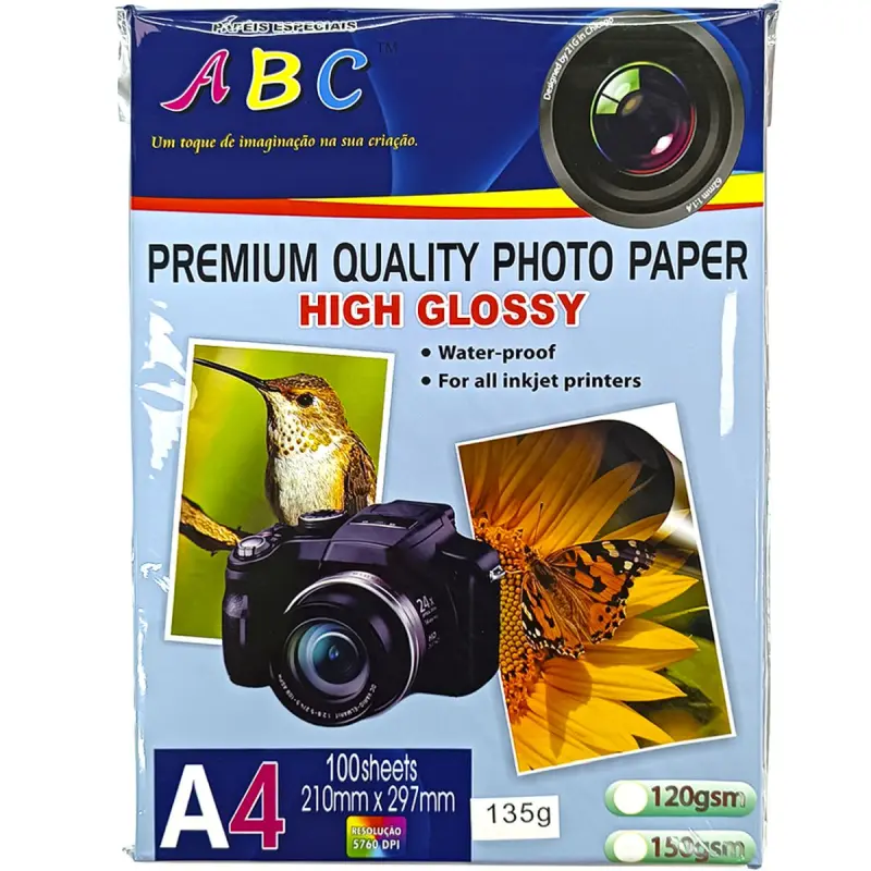 ABC BK-00098718 | Foto Kagyz A4 135 gsm Bir Taraply 100 Sany