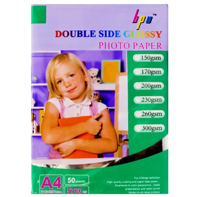 BPU 00-00005077 | Iki Taraplaýyn Fotosurat Kagyzy A4 200 gsm 50 sany