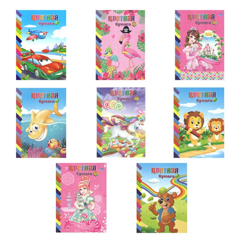Yalong BK-00071320 | Reňkli kagyz A4 5 reňk 10 list