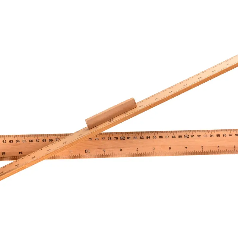 BK BK-00098479 | Wooden Ruler 100 cm with Holder