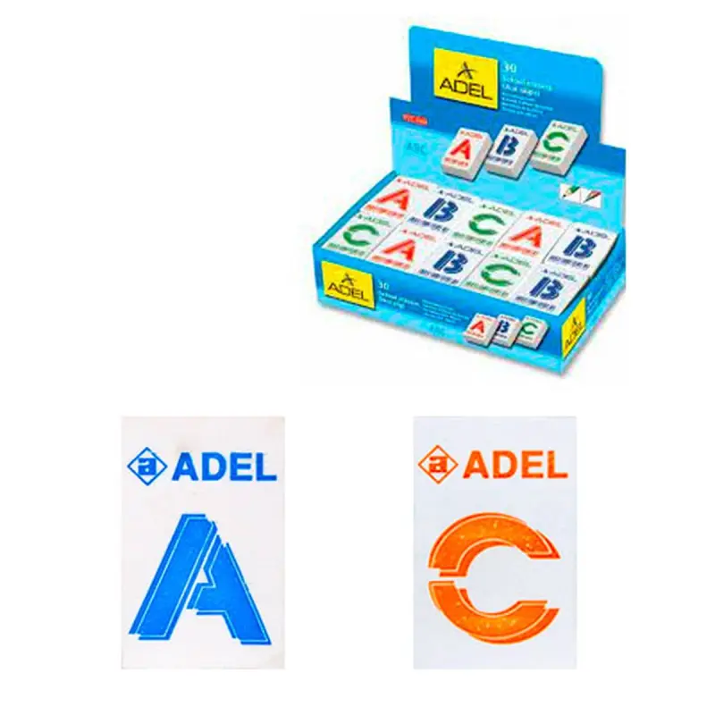 Adel BK-00091725 | Ластик-стиралка канцелярский двойного действия