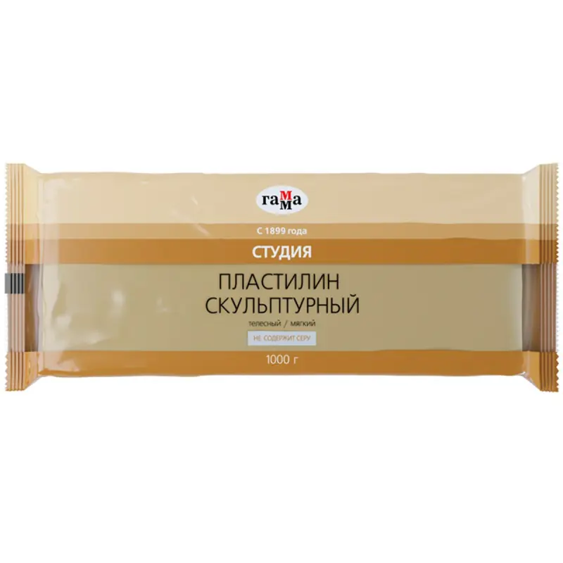 Gamma BK-00098386 | Ýumşak heýkeltaraş plastilini ten reňkli 1000 g