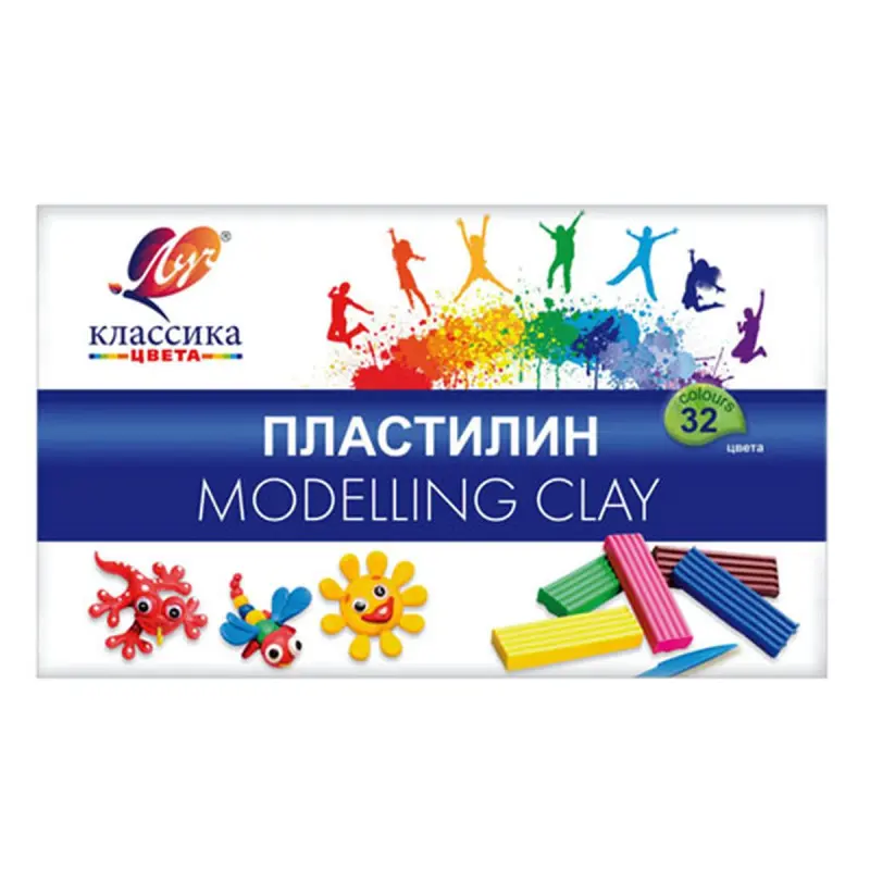 Luch BK-00072029 | Plastilin Toplumy 32 Reňk + Stek
