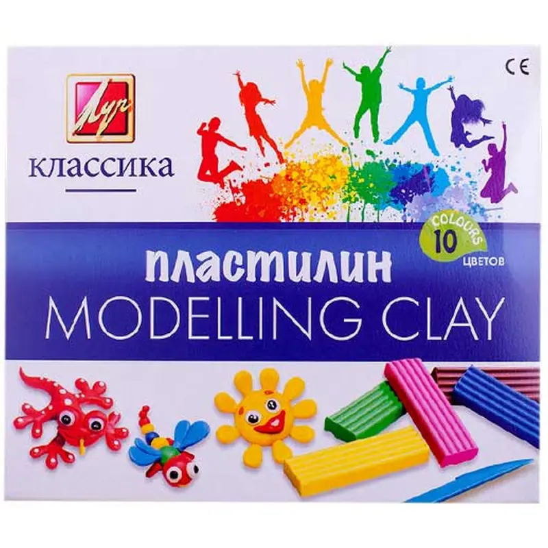 Luch BK-00022696 | Modeling Clay 10 Colors Set