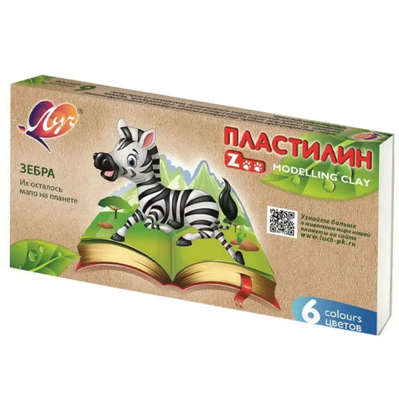 Luch BK-00049286 | Modeling Clay 6 Colors Set