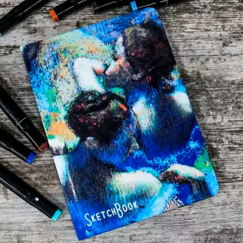 Sketçbuk BK-00082664 | Çeper Sketçbuk Göýäniň Göçýänleri Berk Tikini