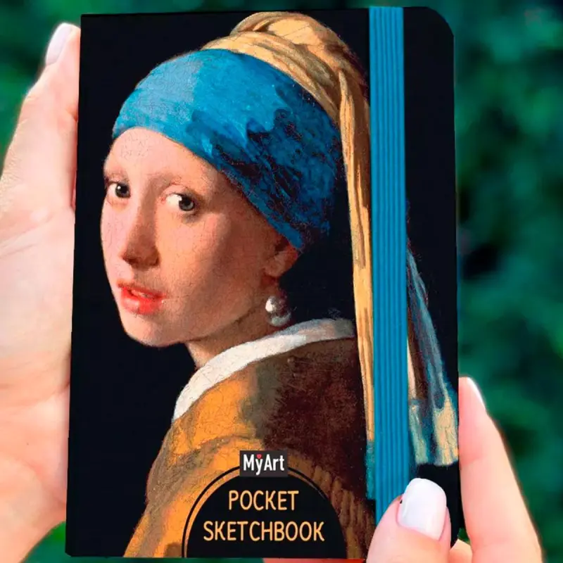 MyArt BK-00097562 | Pocket Sketchbook Girl with a Pearl Earring