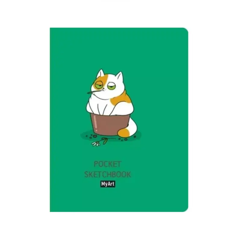 MyArt BK-00085737 | Pocket Sketchbook Cat Design Compact Size