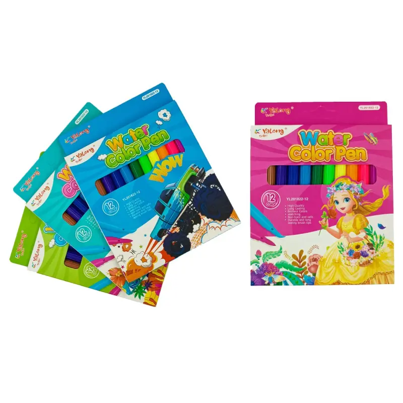 Yalong YL201822-12 | Flomaster Toplumy 12 Reňk