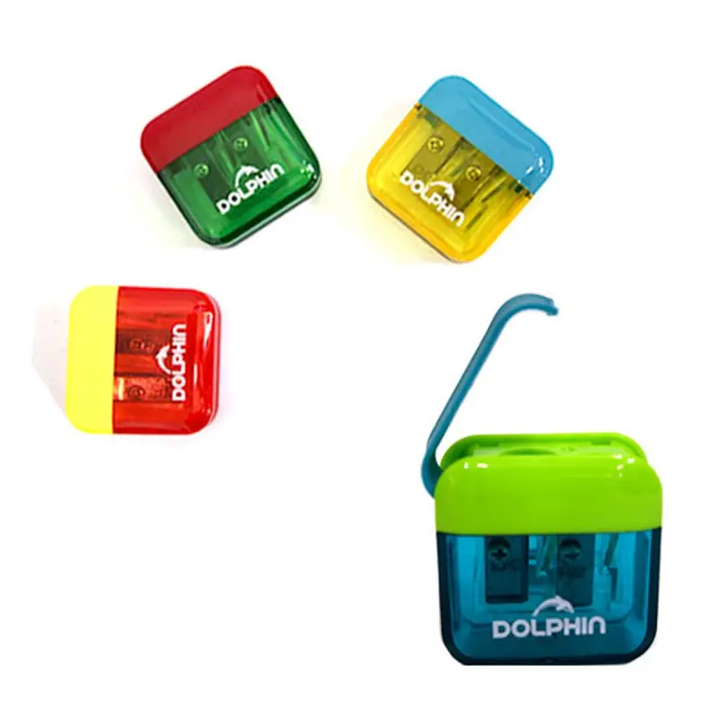 Dolphin X02-22 | Double Pencil Sharpener Dual Blade