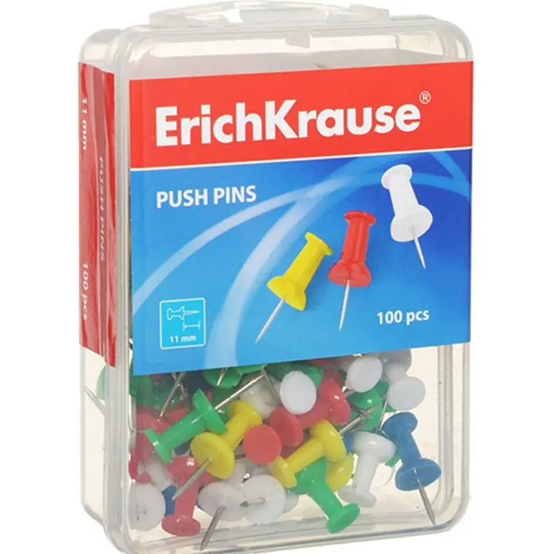 Erich Krause BK-00052850 | Knopkalar 100 sany Reňkli Gaplama