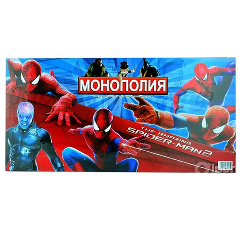 Monopoly Spider Man 2025R | Stol Oýny Marvel Temaly