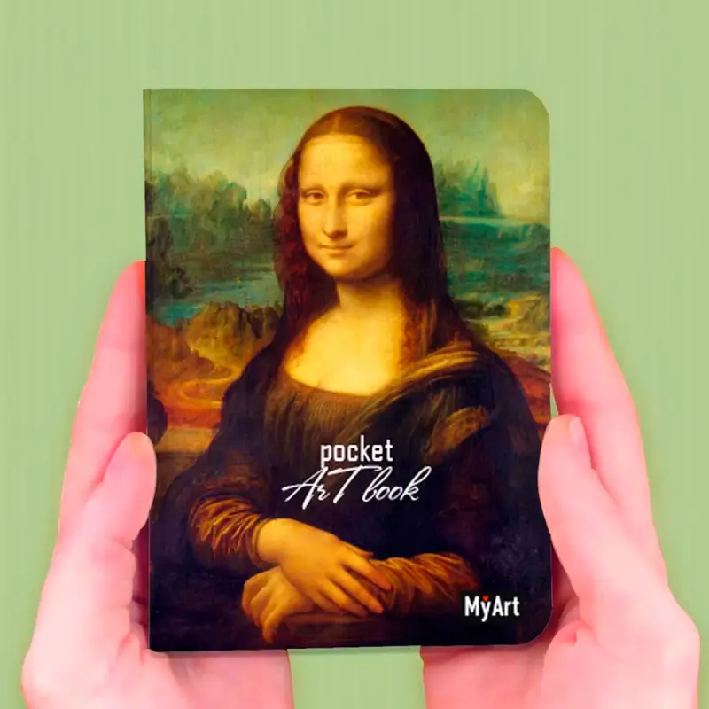 MyArt BK-00097553 | Göçme Çeper Kitaby Leonardo da Vinçi Mona Liza