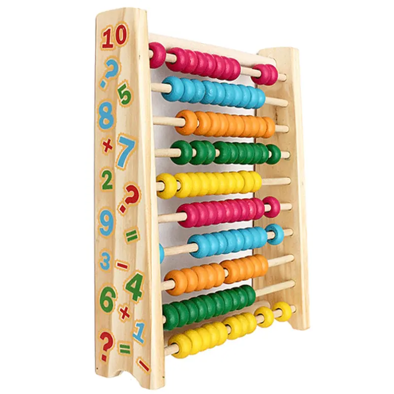 Wooden toys BK-00041446 | Wooden Abacus Natural Wood