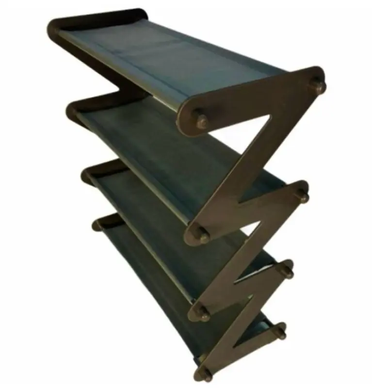 YH8802-4 BK-00098747 | Shoe Rack 4-Tier, 16-Pair Capacity