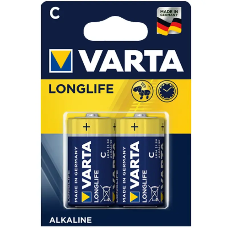 Varta 00-00002713 | C Longlife Batteries 2 pcs Pack