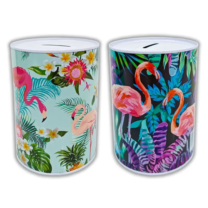 Flamingo BK-00100895 | Piggy Bank 15x10 cm Compact Giftware
