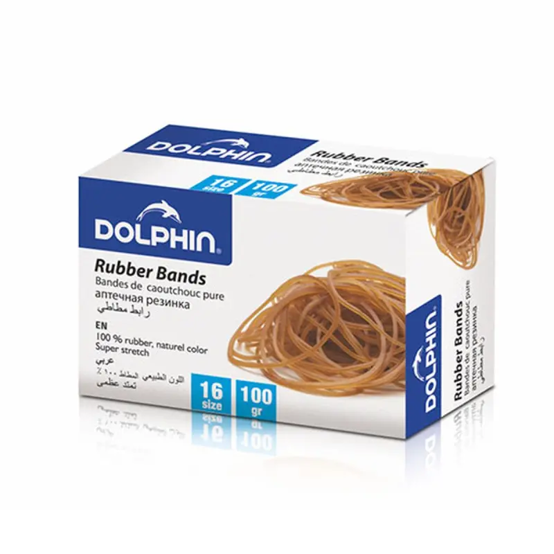Dolphin 00-00001744 | Резинки для денег 100 г