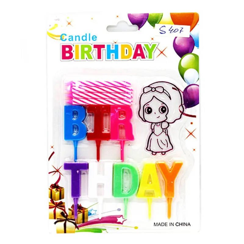 BK BK-00050969 | Свечки для девочек Happy Birthday