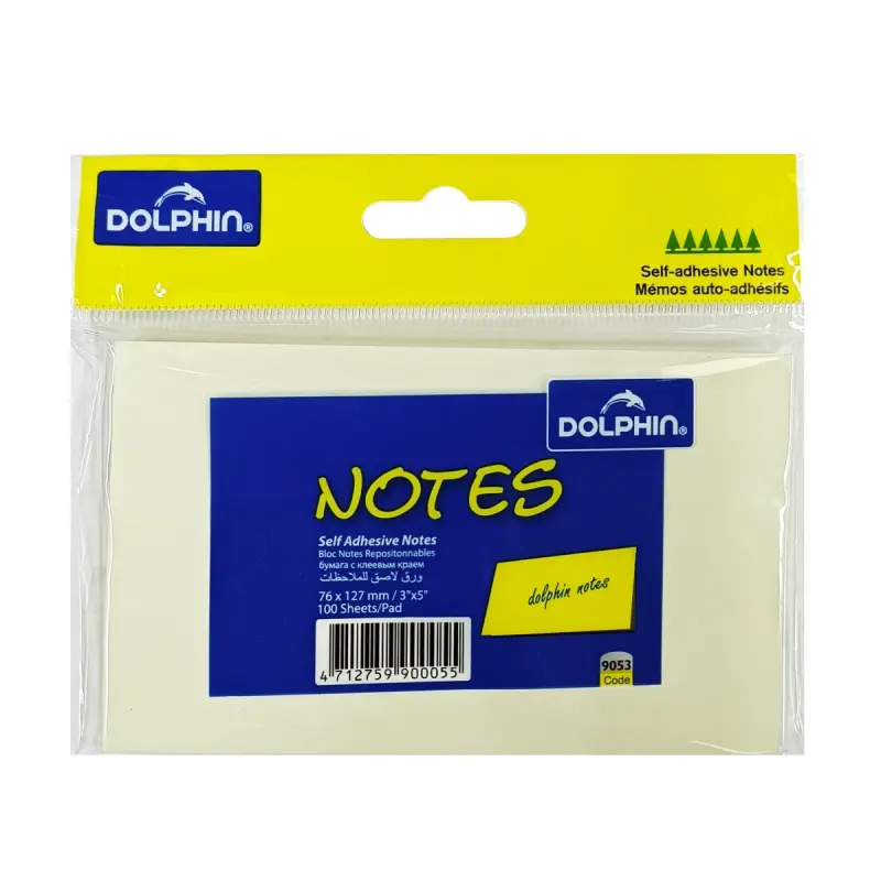 Dolphin 00-00001323 | Sticky Notes 76 x 127 mm