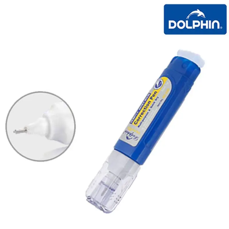 Dolphin DC-550 | Корректор-ручка 10 мл для точных исправлений