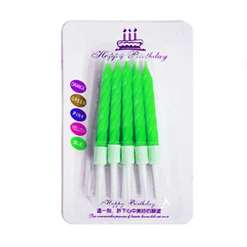 BK BK-00082024 | Cake Candles Assorted XS-8 Bulk Pack