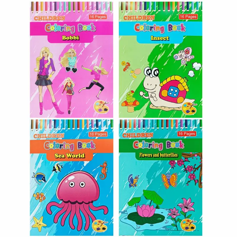 Bobbi JT-A16 | Coloring Book Bulk Supply Fast Delivery