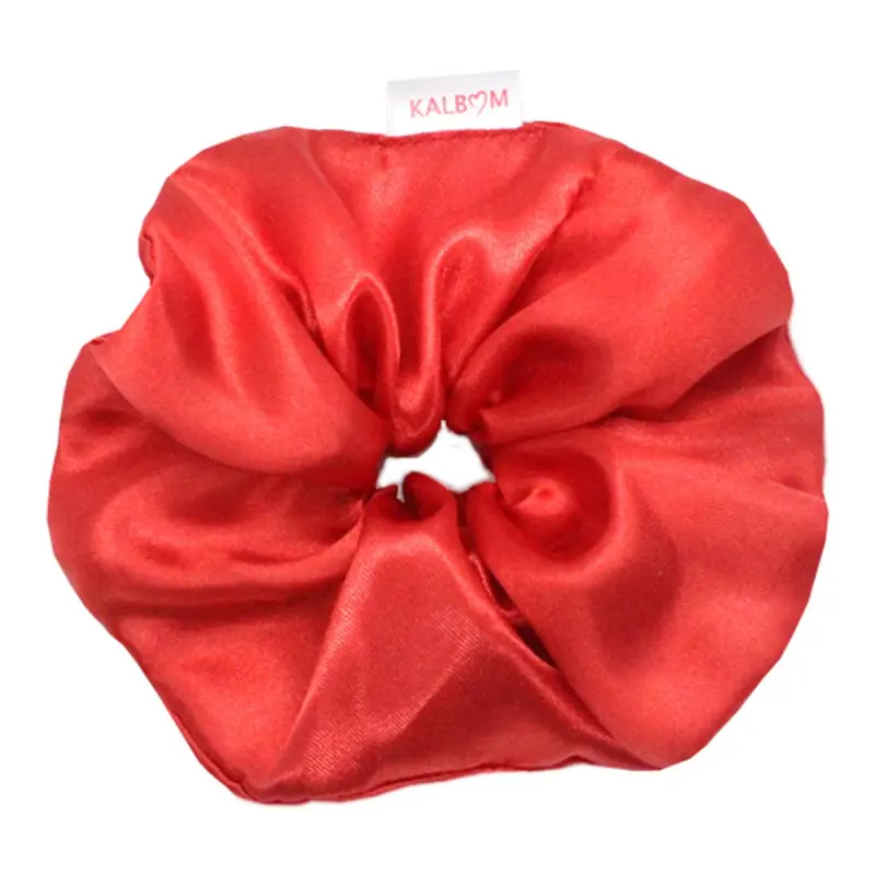 Scrunchie BK-00072031 | Резинки для волос шелк красный малый