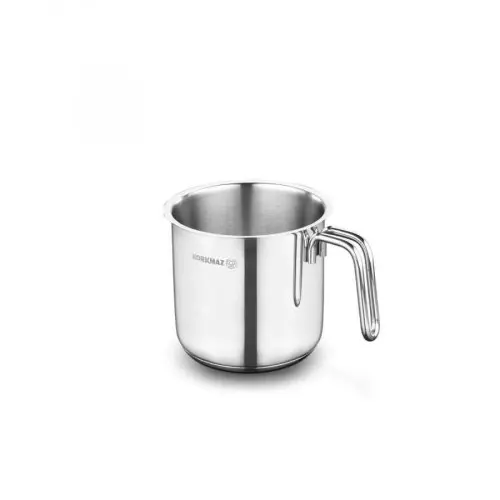 KORKMAZ A1649 | Süýt Gazany 2,0 L Poslamaýan Polat 14x14 sm