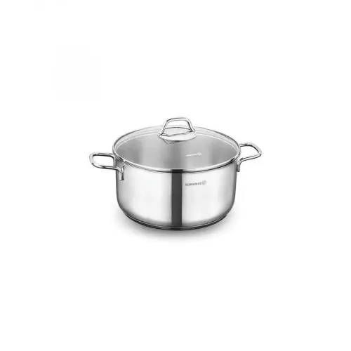 KORKMAZ A1653 | Кастрюля 16x9 см нерж. сталь 1,8 л