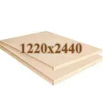Без бренда 191716876677 | Фанера 4мм шлифованная сосновая 1,22x2,44м
