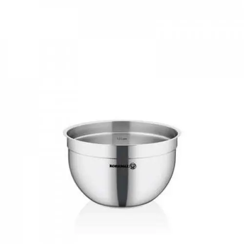 KORKMAZ A2775 | Mixing Bowl Stainless Steel 16x11 cm Satin