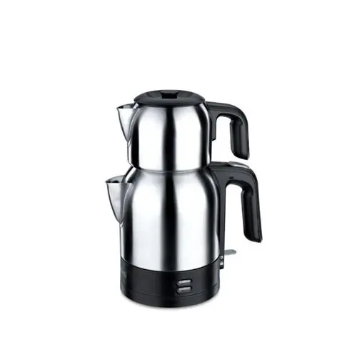 KORKMAZ A359 | Электрический чайник с чайником 850 Вт Черный