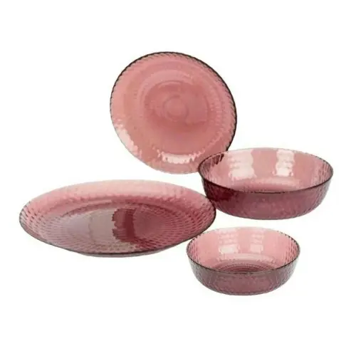 Luminarc O0202 | Dinner Set Idylle Lilac 19 pcs Tempered Glass
