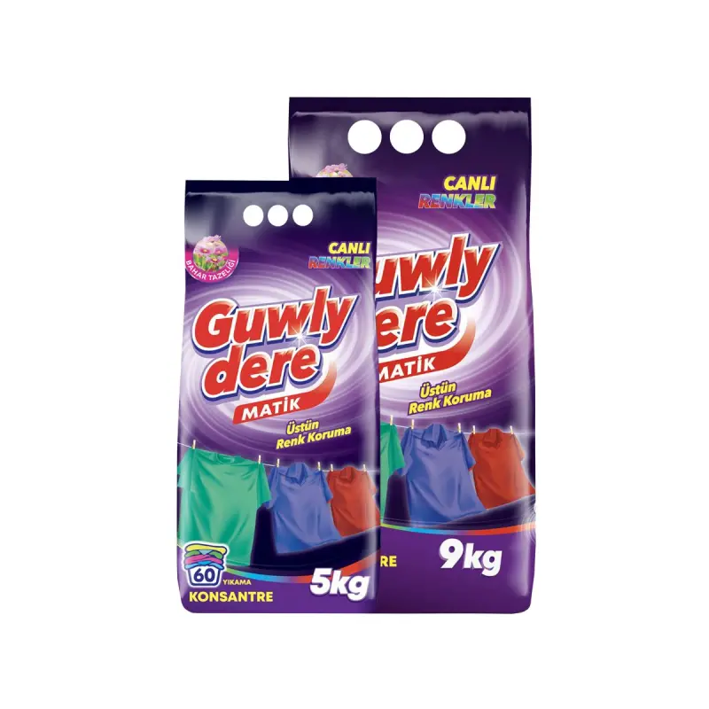 Guwly dere 4835000007188 | Kir ýuwujy pudra 9 kg reňkli matalar üçin