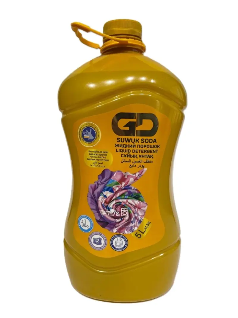 Guwly dere 4833020331320 | Liquid Detergent 5L for Colored Fabrics
