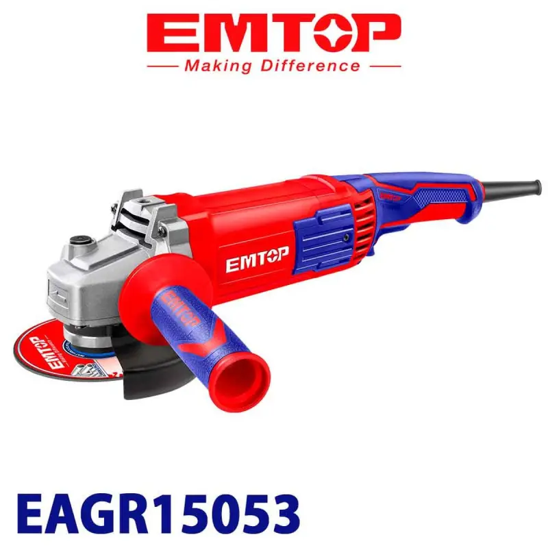 Emtop EAGR15053 | Болгарка 125мм 1500Вт
