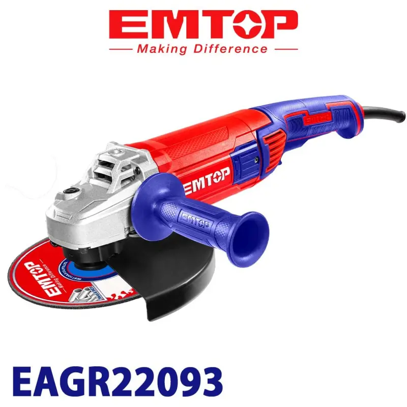 Emtop EAGR22093 | Углошлифовальная машина 230мм 2200Вт
