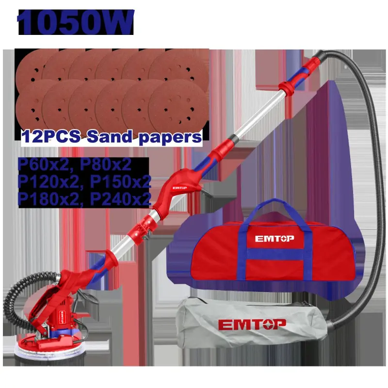 Emtop EDSD10501 | Najdak шлифовальный аппарат с пылеудалением 1050 Вт