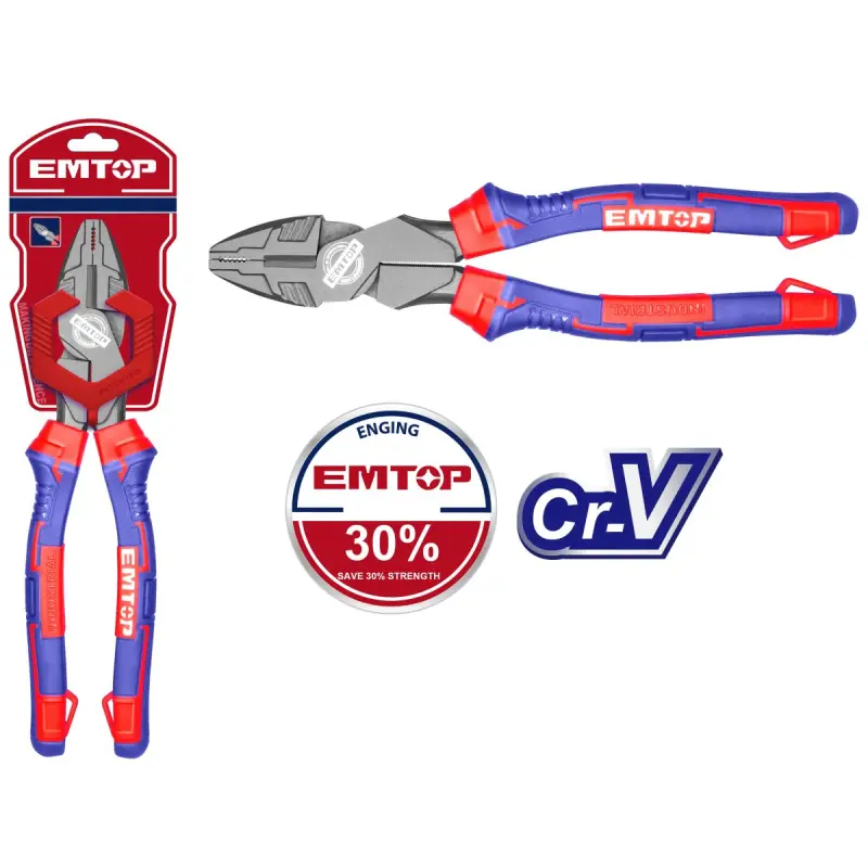 Emtop EPLRC0921 | Pliers Chrome Vanadium 240mm