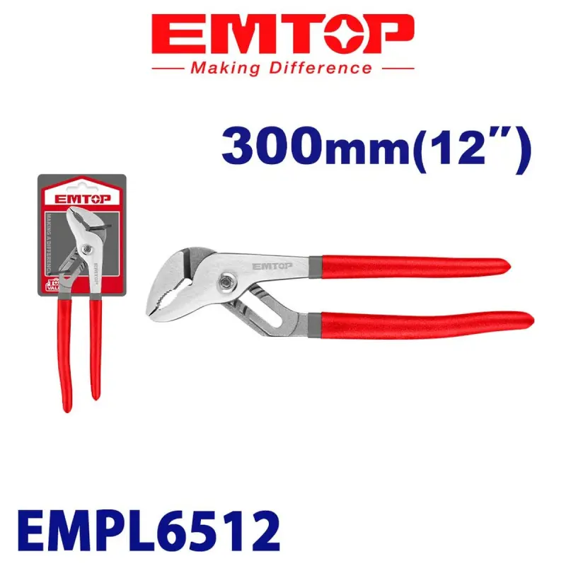 Emtop EMPL6512 | Krokodil Penseleri 300mm Agyr Iş