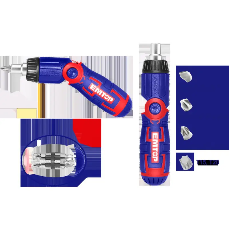 Emtop ESDRH1502 | Набор отверток с насадками 15в1