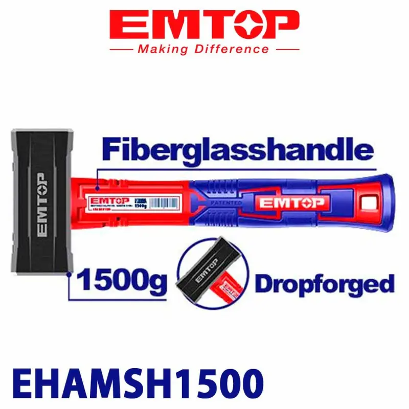 Emtop EHAMSH1500 | Kuwalda 1500g Polat Agyr Hyzmat