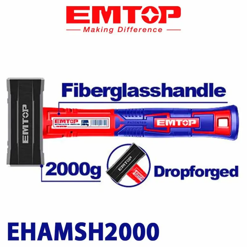 Emtop EHAMSH2000 | Kuwalda 2000g Güýçli Polat