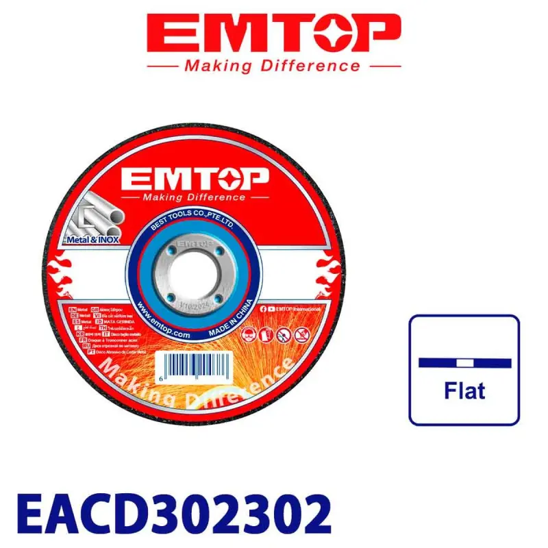 Emtop EACD302302 | Metal kesiji disk 230x1.6mm senagat görnüşi