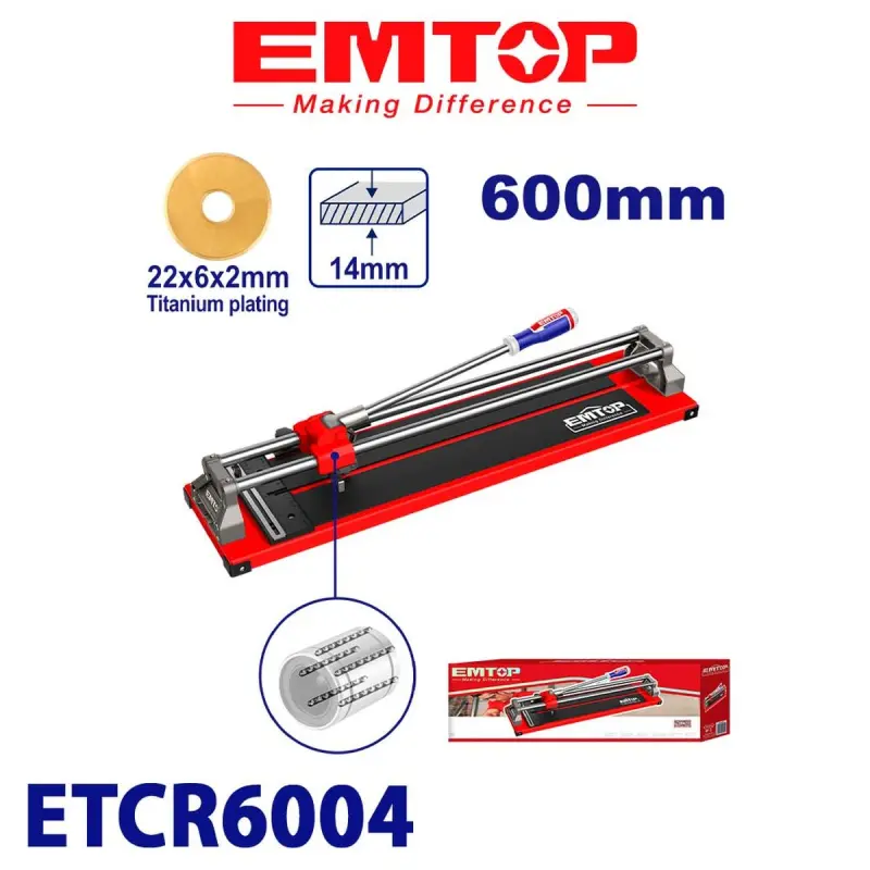 Emtop ETCR6004 | Kafel Kesiji 600mm Takyklyk